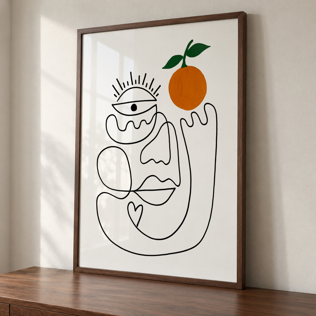 Elmar - Framed poster detail