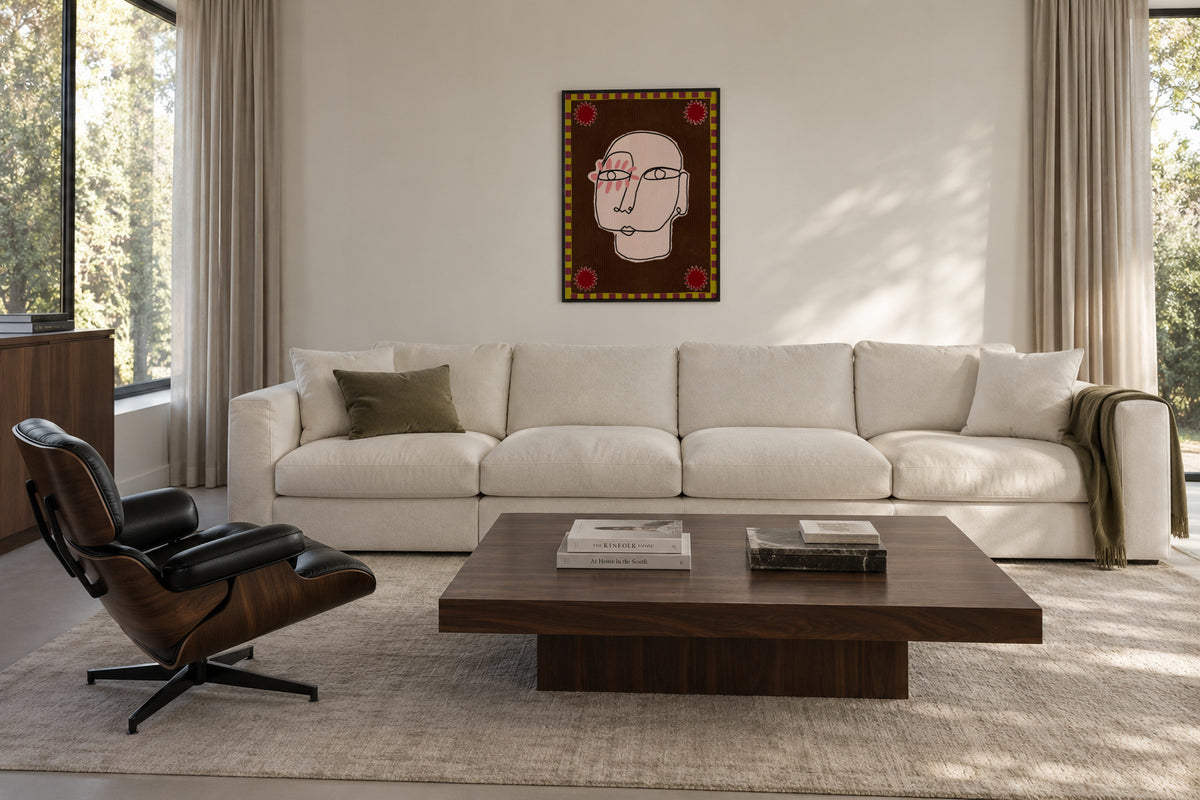Under the sun 2 - Framed poster in an interior