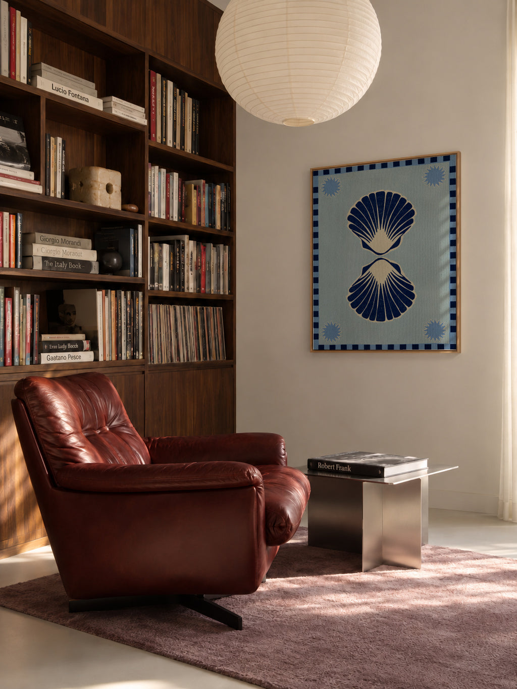 Lush duo 3 - Framed canvas in an interior