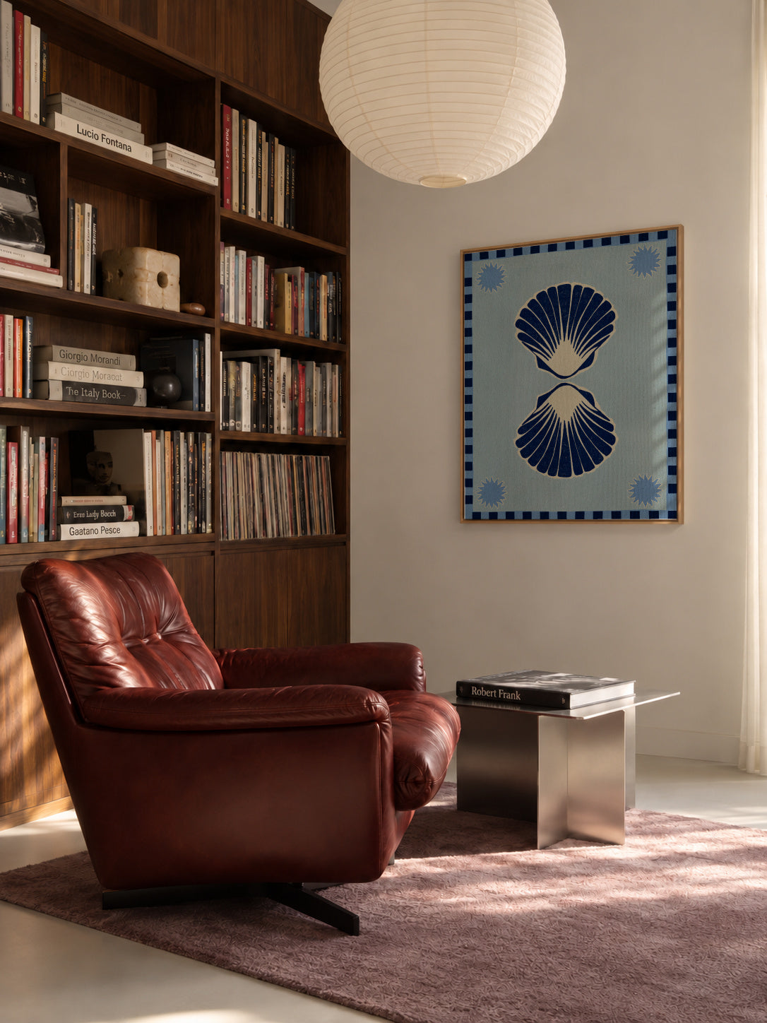 Lush duo 3 - Framed canvas in an interior