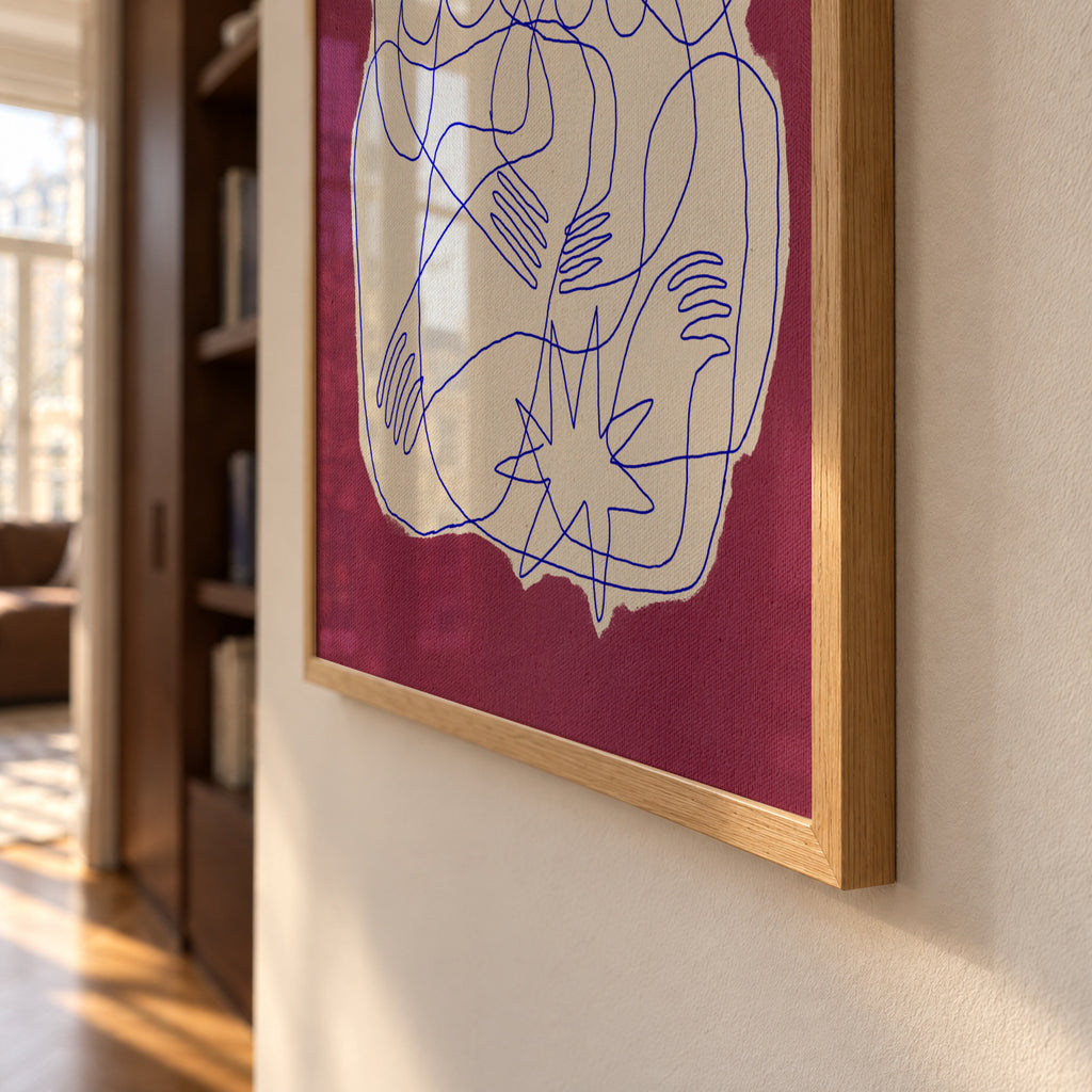Synergy - Framed poster detail