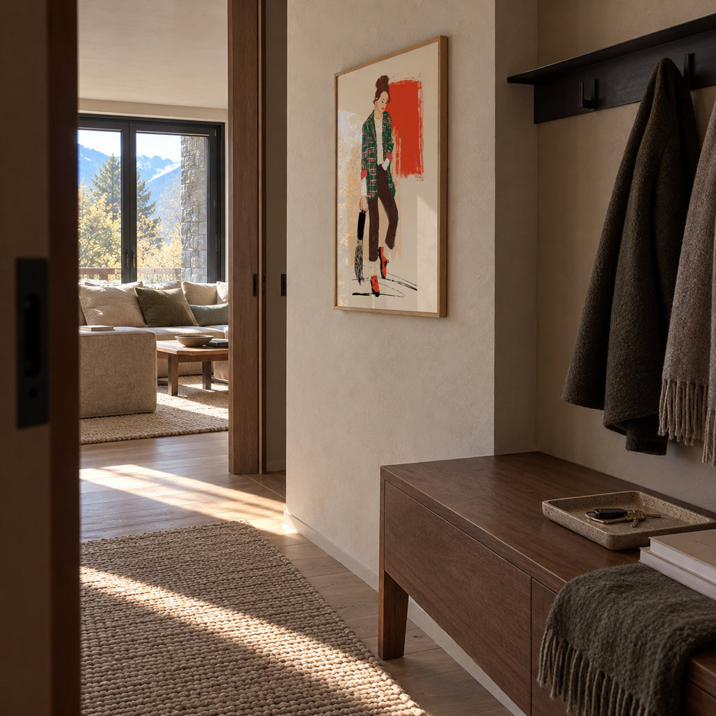 Fashion Style - Framed poster in an interior