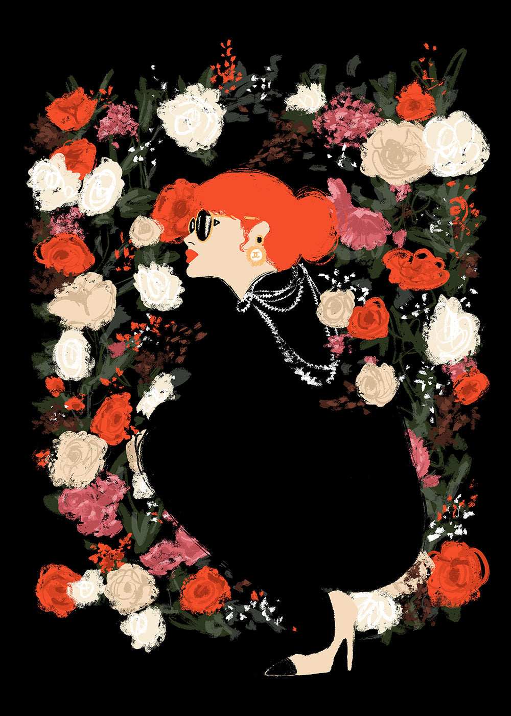 Illustration Floral Frame