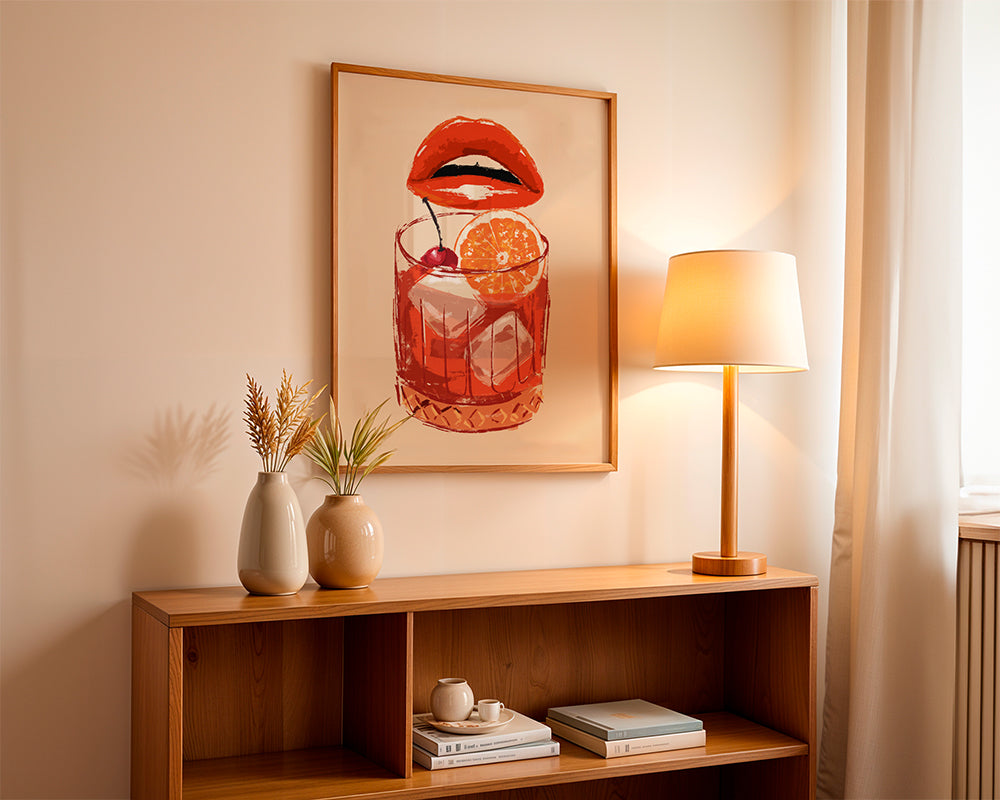 Old fashioned cocktail