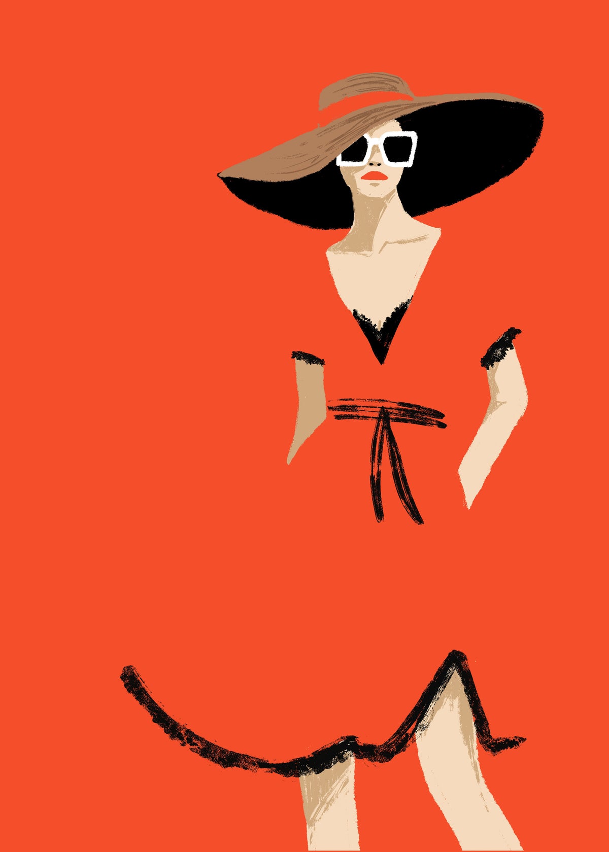 The dress - Unframed art print