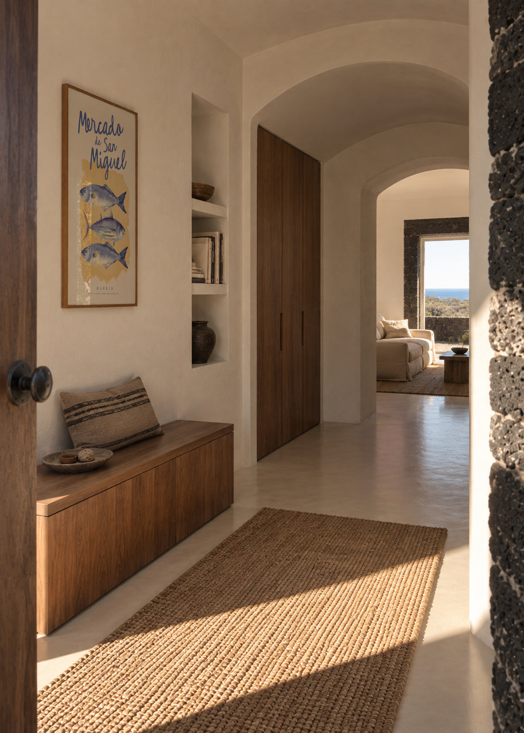 Mercado de San Miguel, Madrid - Framed poster in an interior
