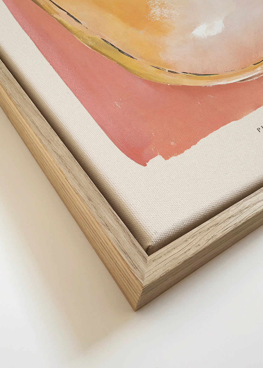 Summer in Provence - Framed canvas detail
