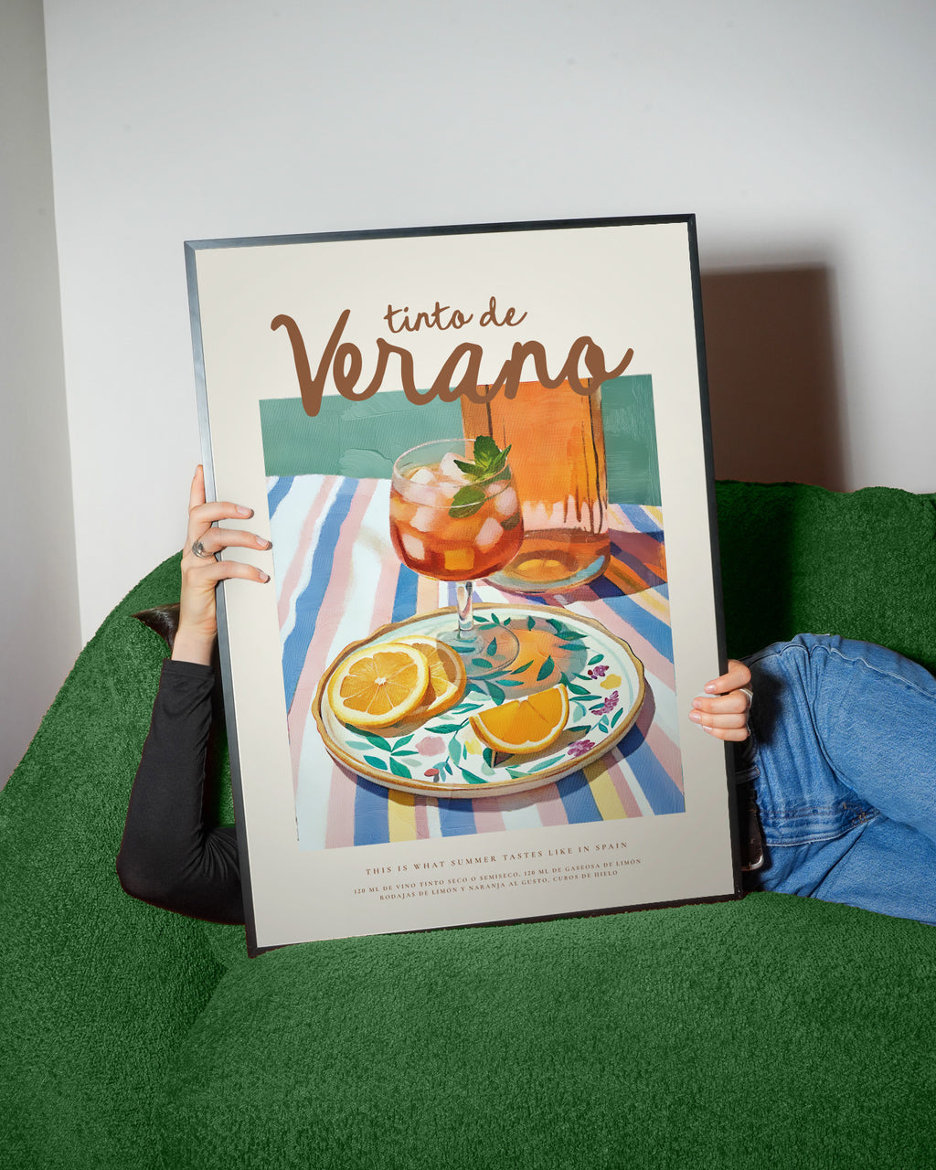 Tinto de Verano - Framed poster detail