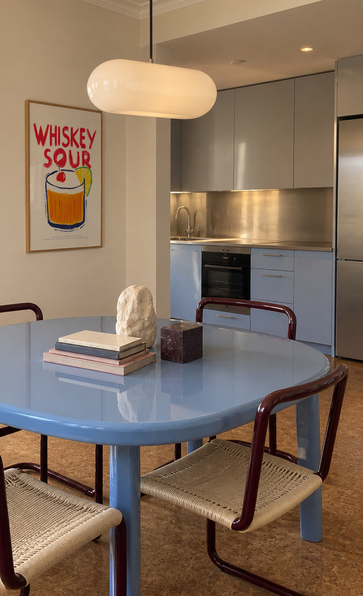 Whiskey Sour - Framed poster in an interior