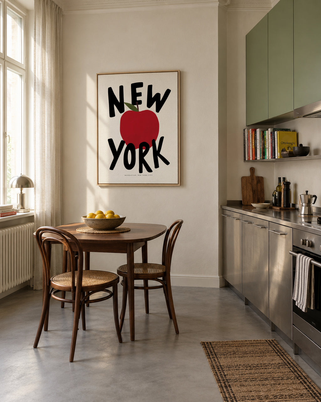The Big Apple state of mind - Framed canvas in an interior