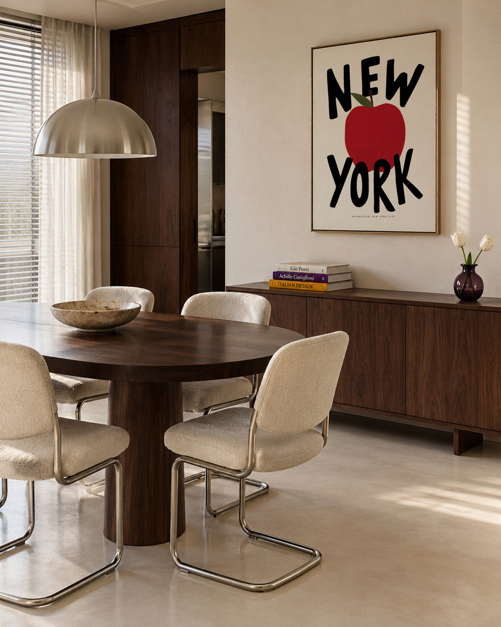The Big Apple state of mind - Framed canvas in an interior