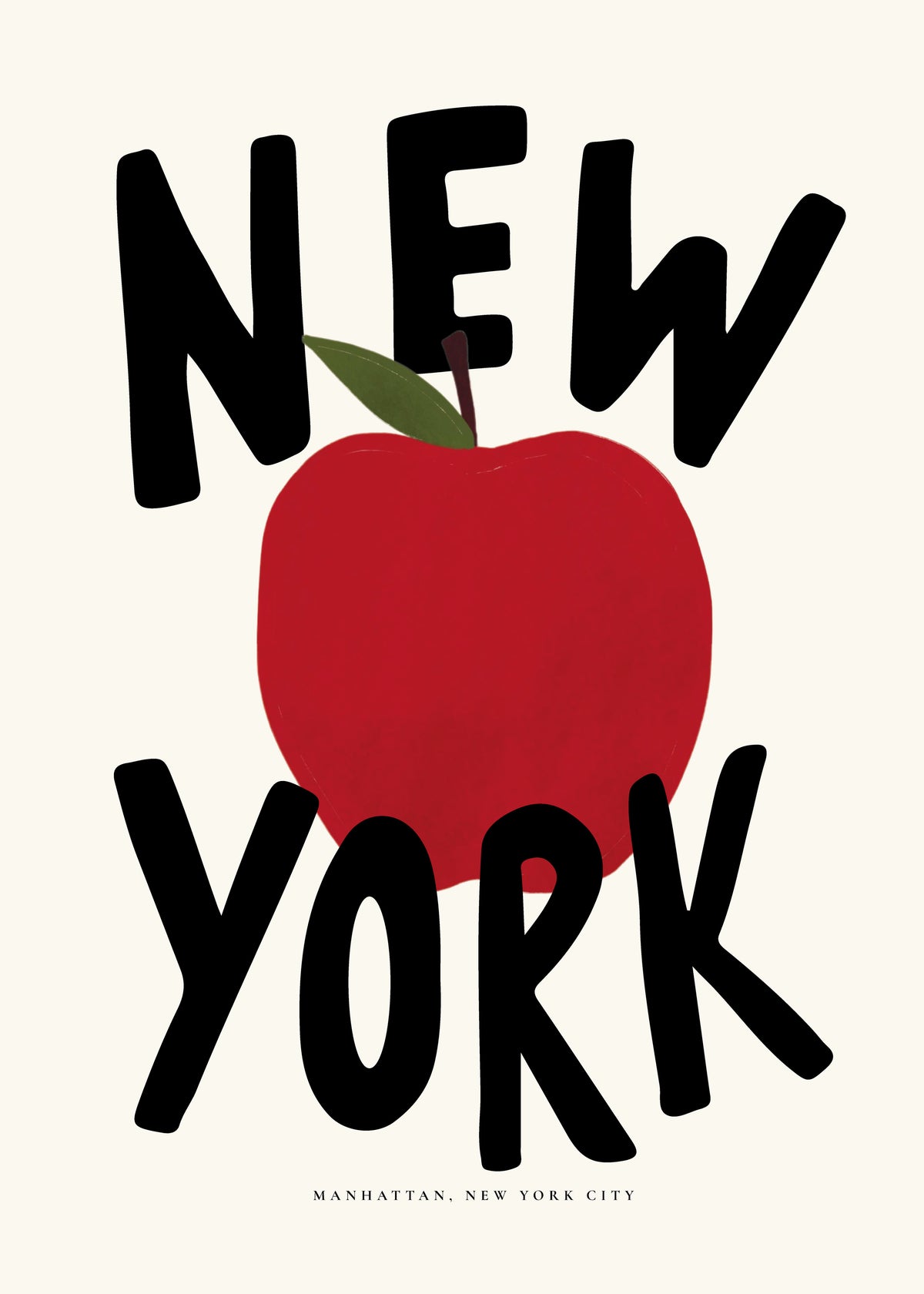 The Big Apple state of mind - Unframed art print