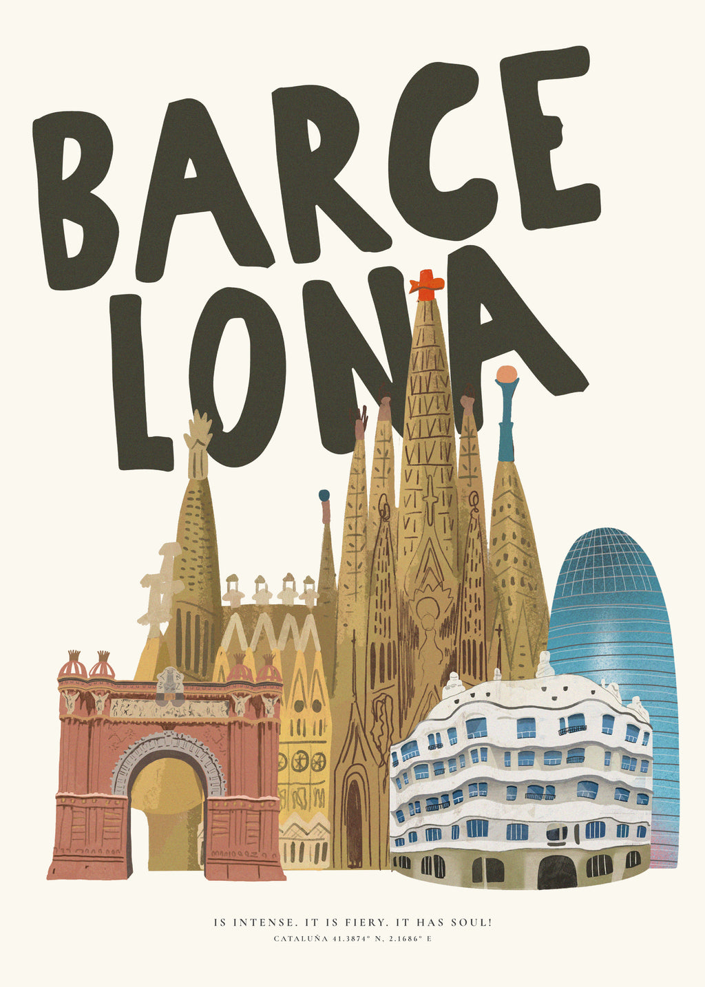 Barcelona Soul - Unframed art print