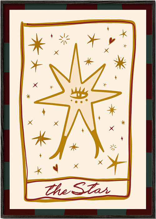 Illustration: Mystic Star with Central Eye