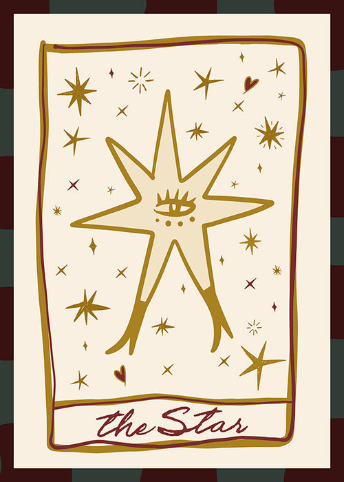 Illustration: Mystic Star with Central Eye