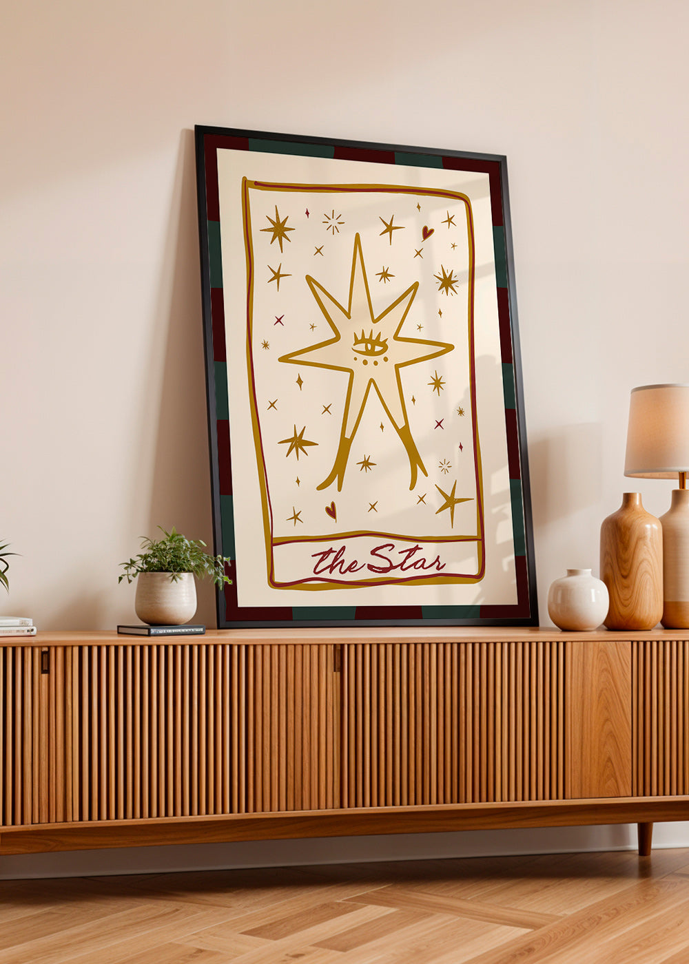 Illustration: Mystic Star with Central Eye