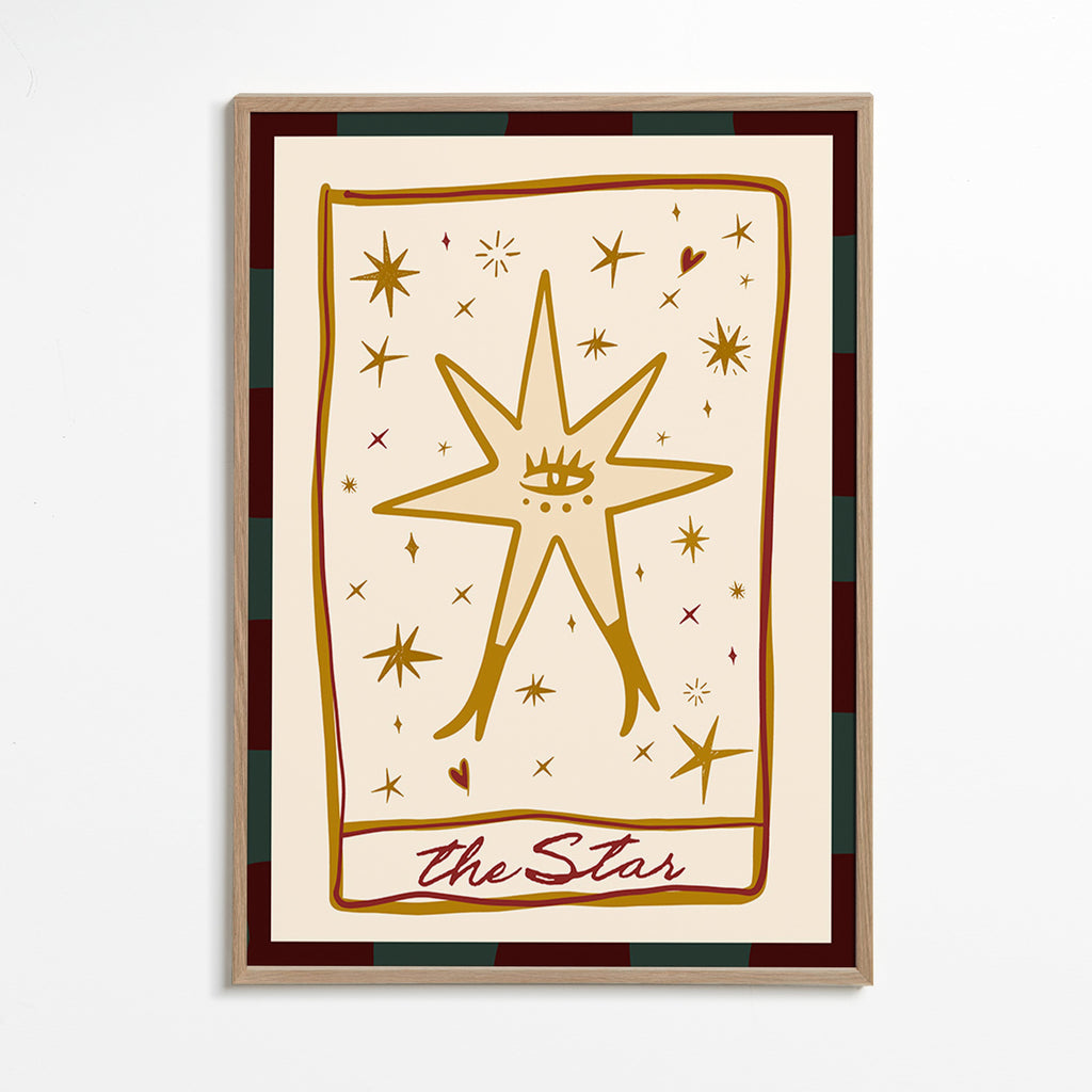 Illustration: Mystic Star with Central Eye