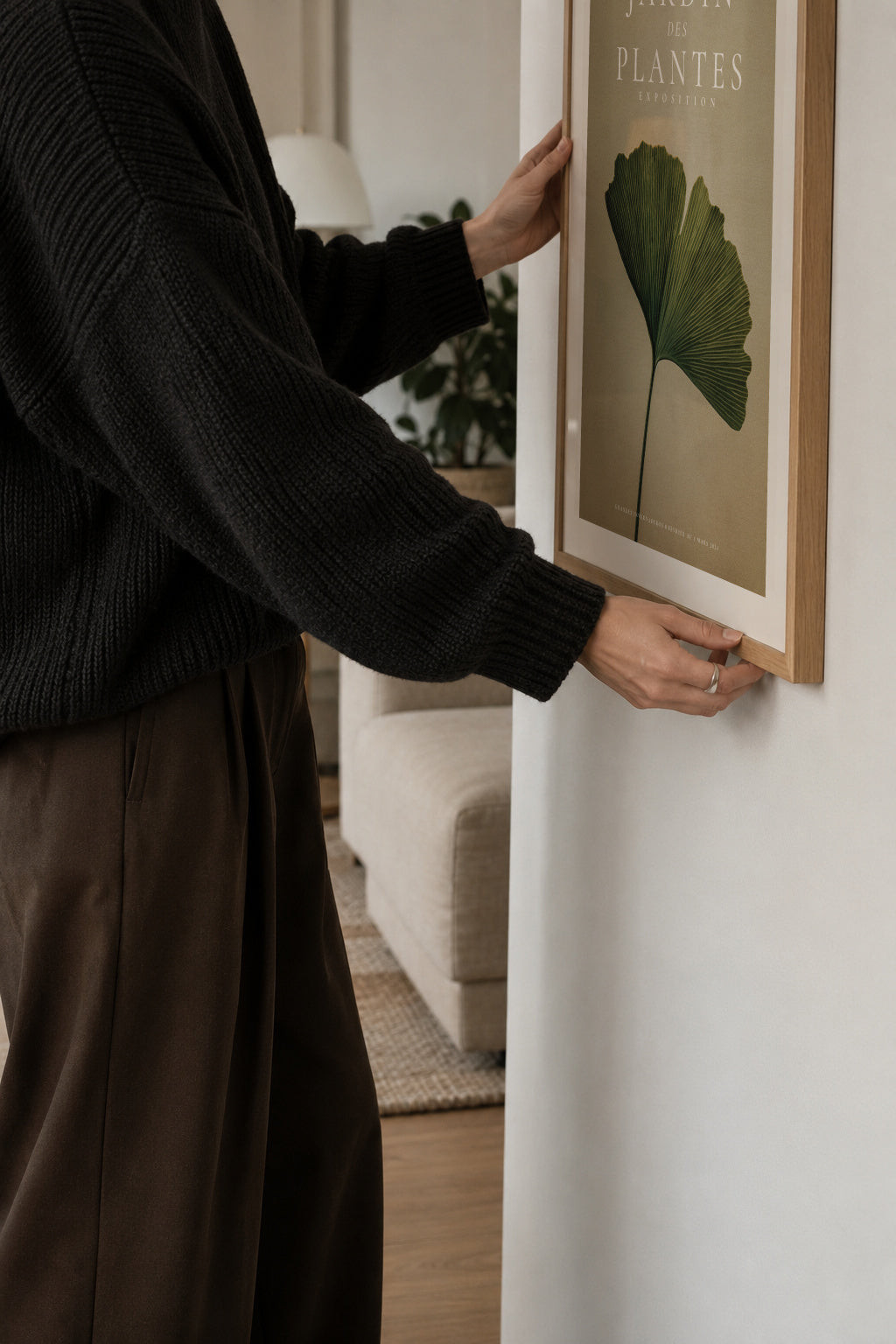 Botanical Reverie - Framed poster detail