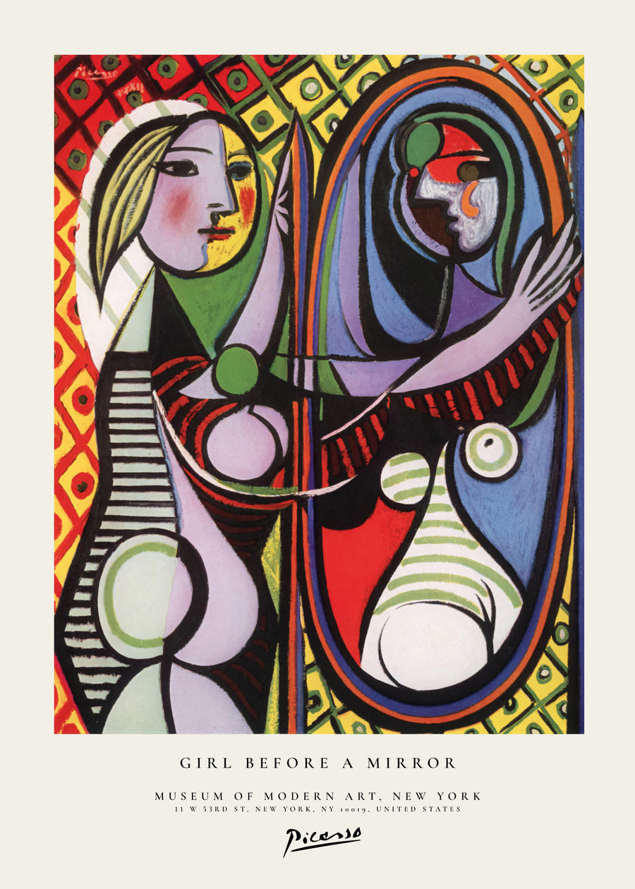 Girl before a Mirror by Pablo Picasso