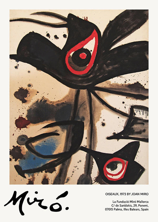 Oiseaux by Joan Miro