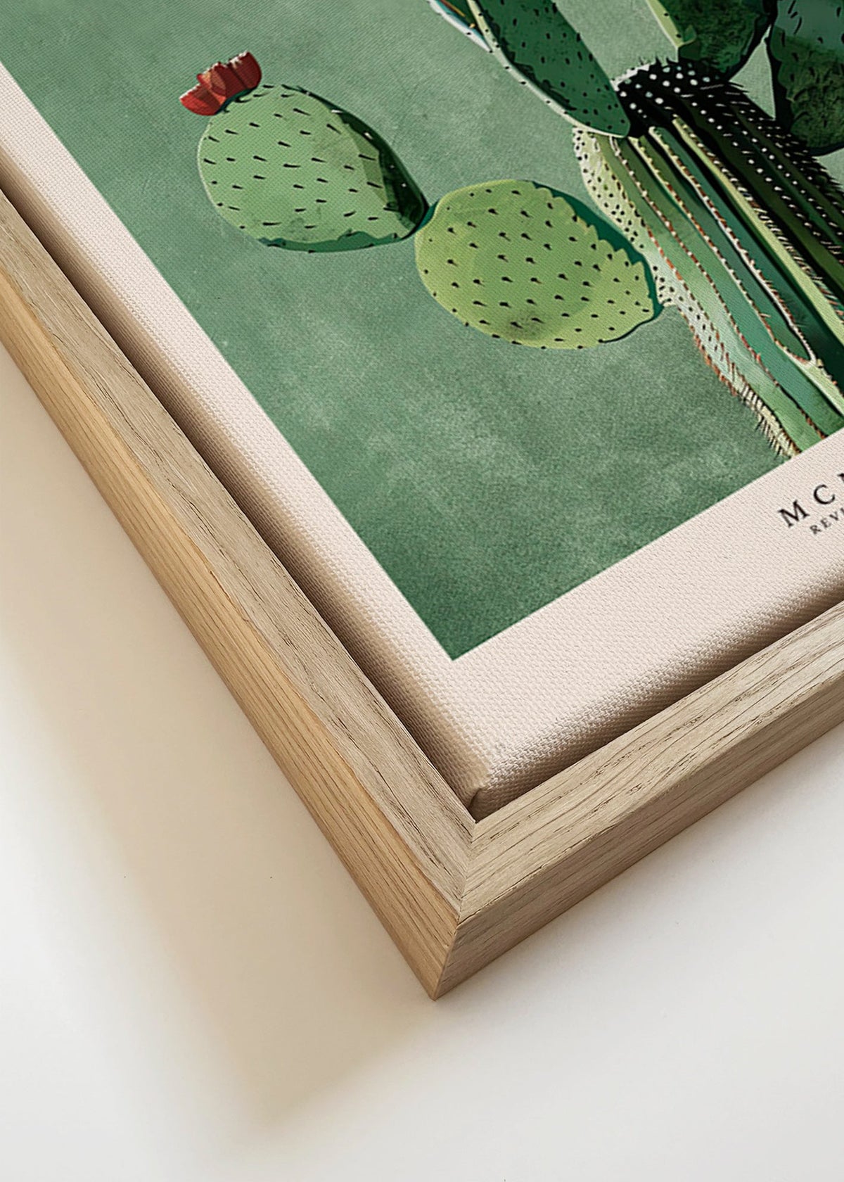 Botanical print Mexico cactus artwork