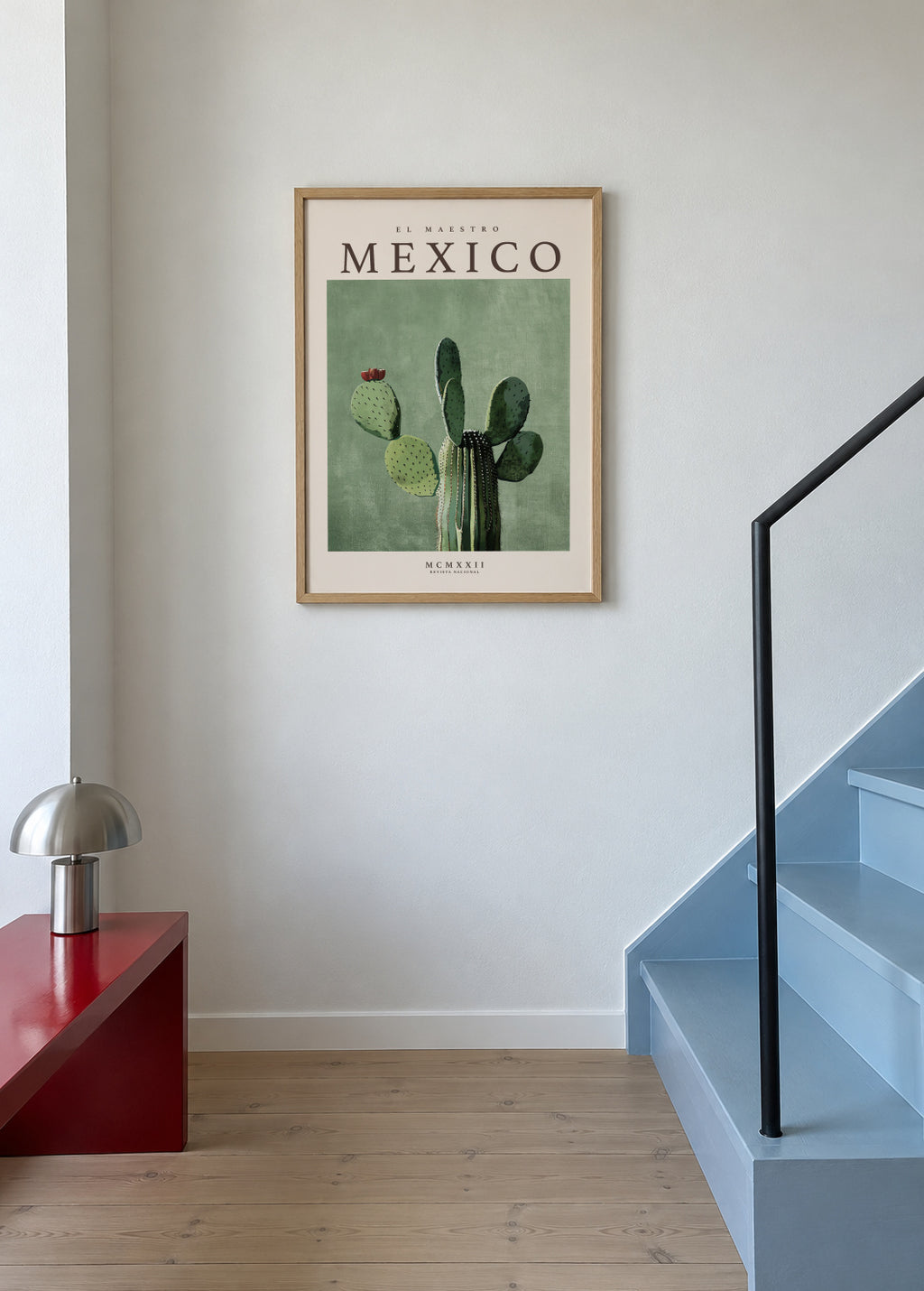Mexico - Framed poster in an interior