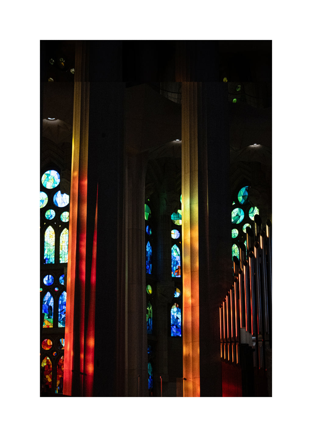 Cathedral Lights - Unframed art print