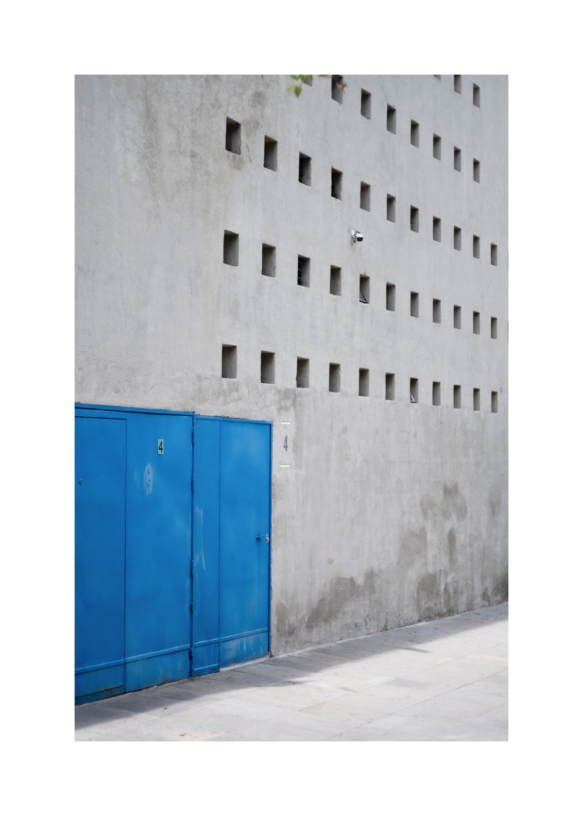 Blue Doorway - Unframed art print