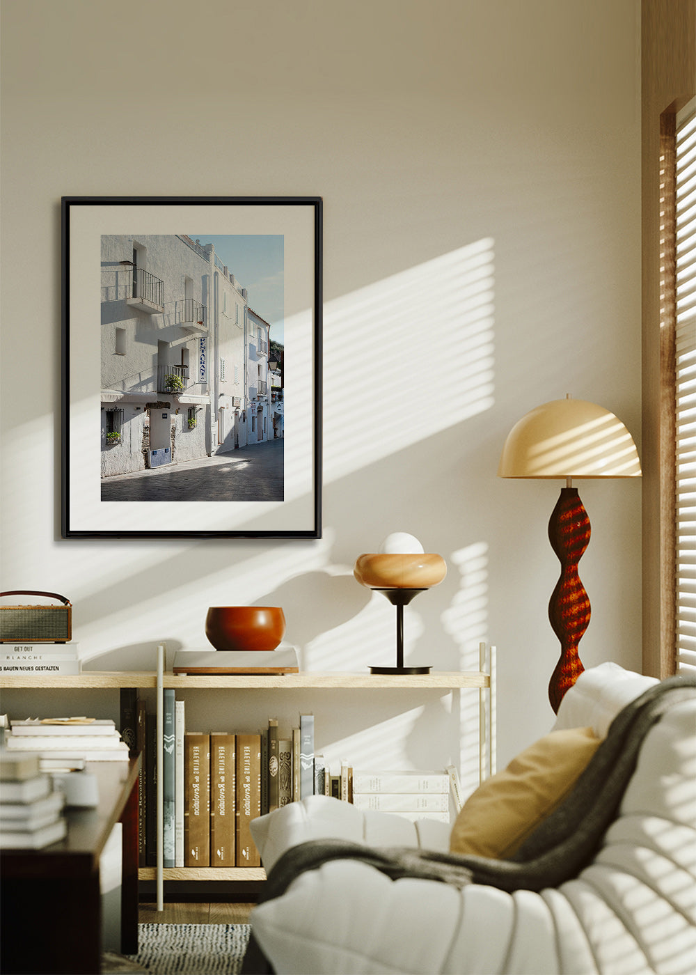 City art White coastal street