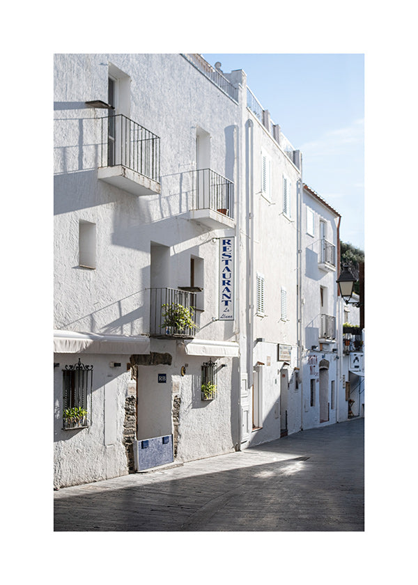 City art White coastal street