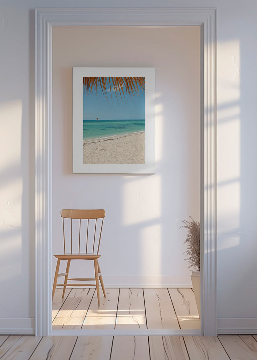 Landscape photo: palm beach seascape