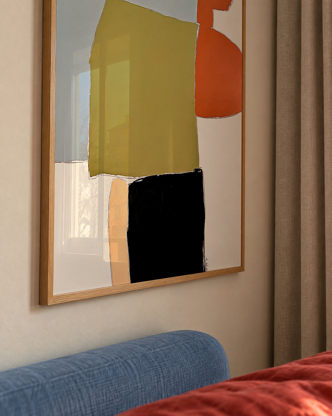Flores - Framed poster detail