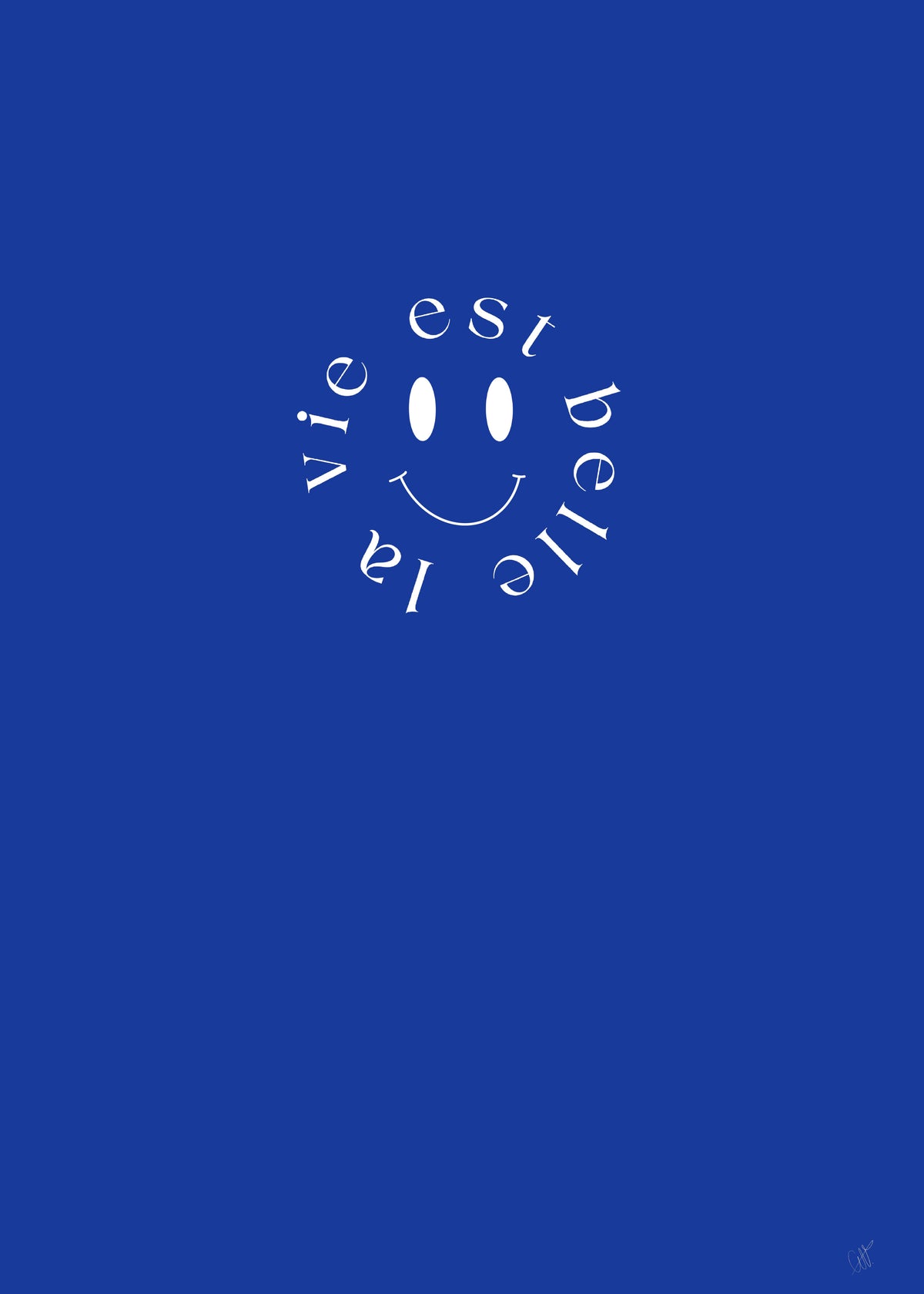 SMILE - Unframed art print