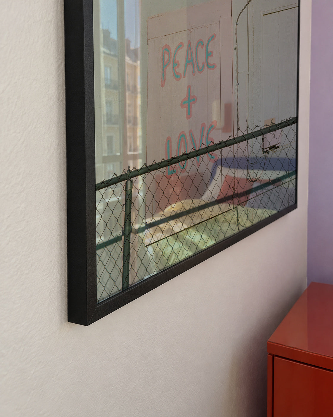 Joshua Tree Peace - Framed poster detail