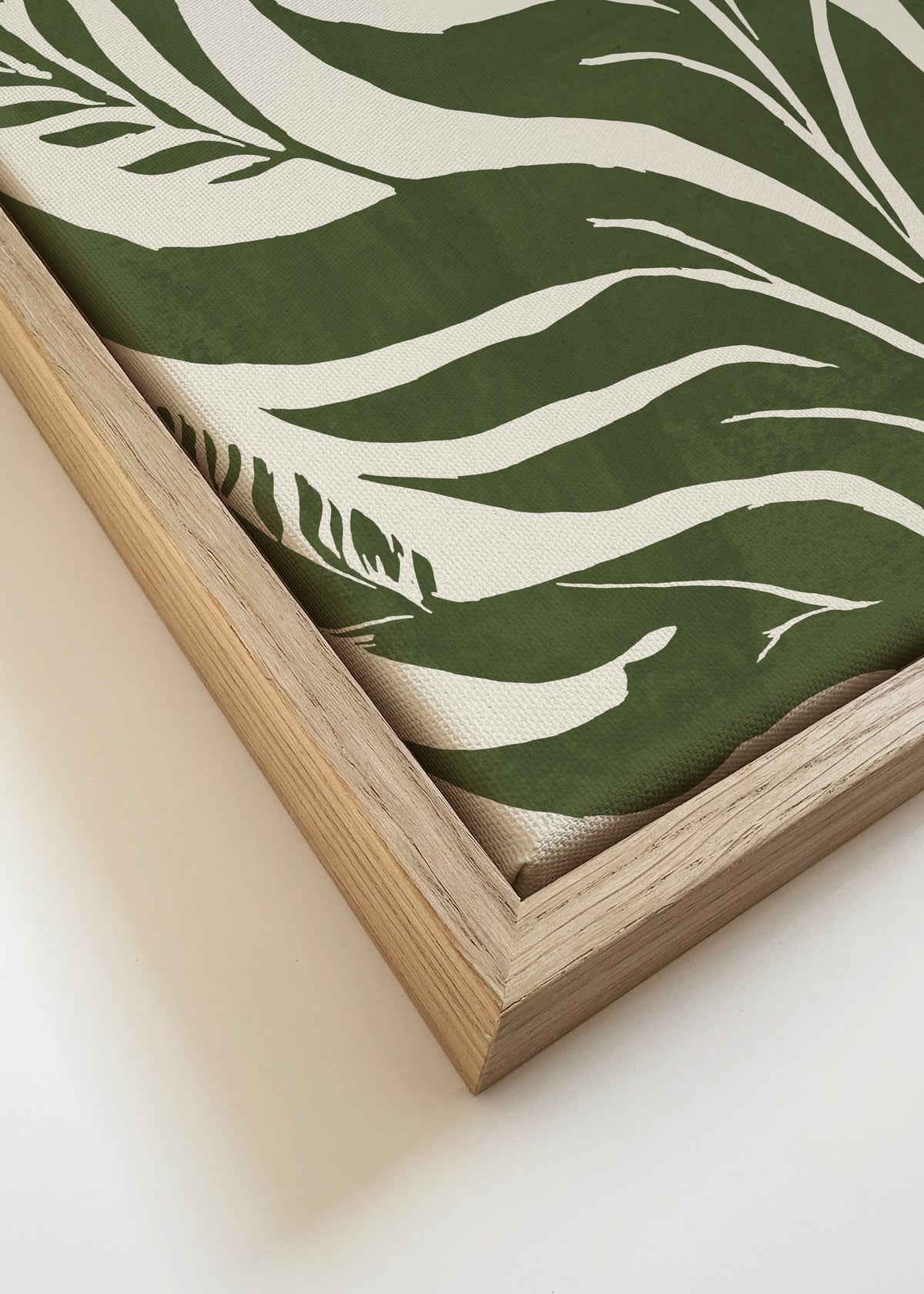 Botanical Bliss - Framed canvas detail