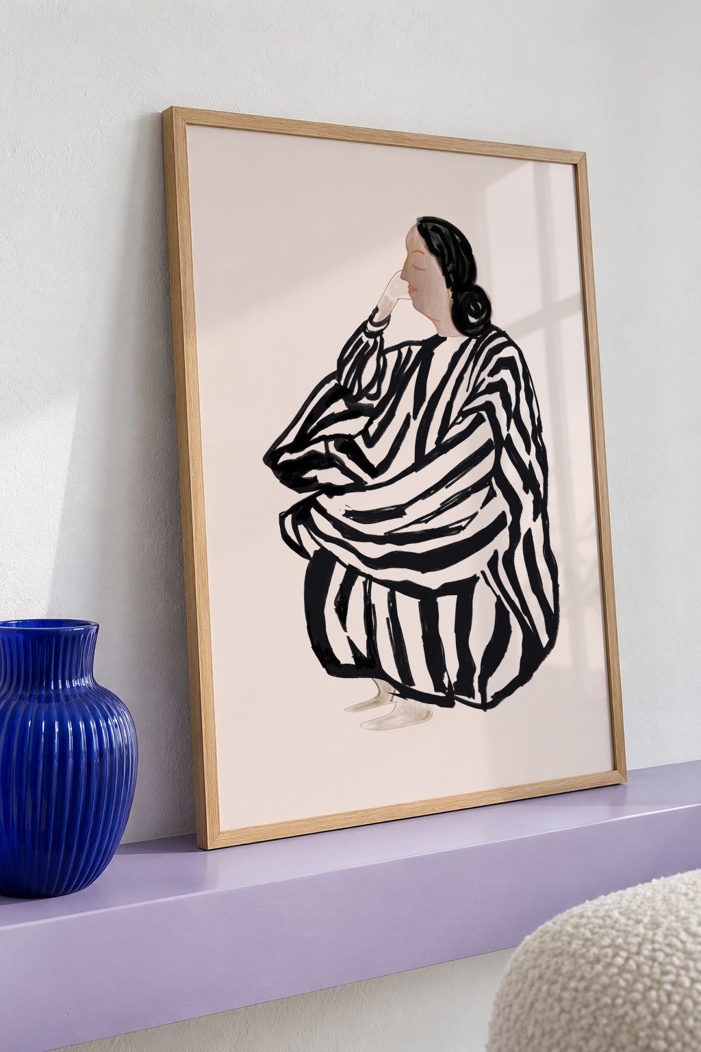 Female Figure 1 - Framed poster detail