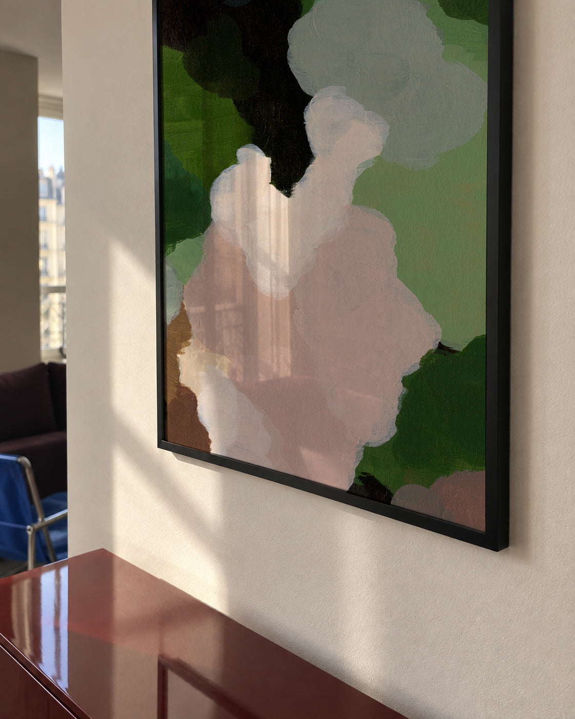 Abstract 60 - Framed poster in an interior