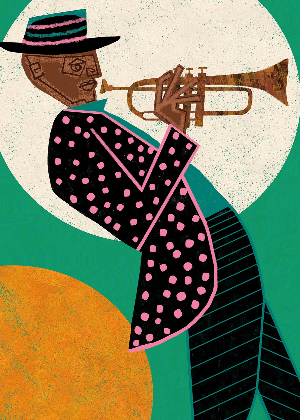 MUSICIAN GUY I - Obra sin marco