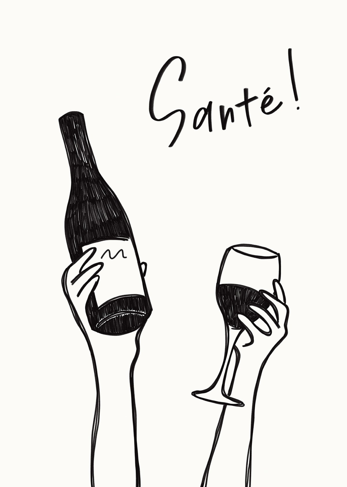 Cheers! - Unframed art print