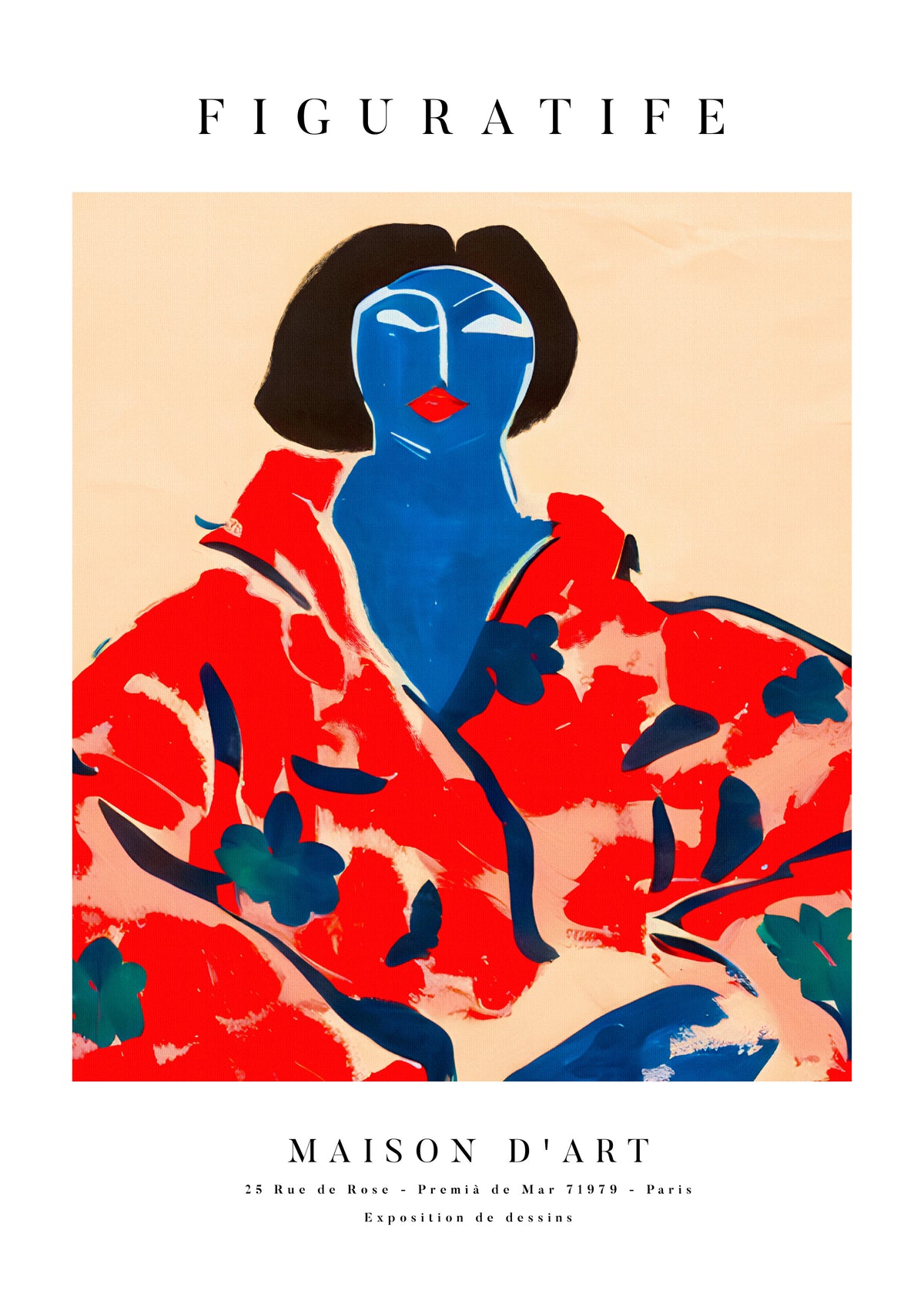 Poster Portrait Series 01 - Unframed art print