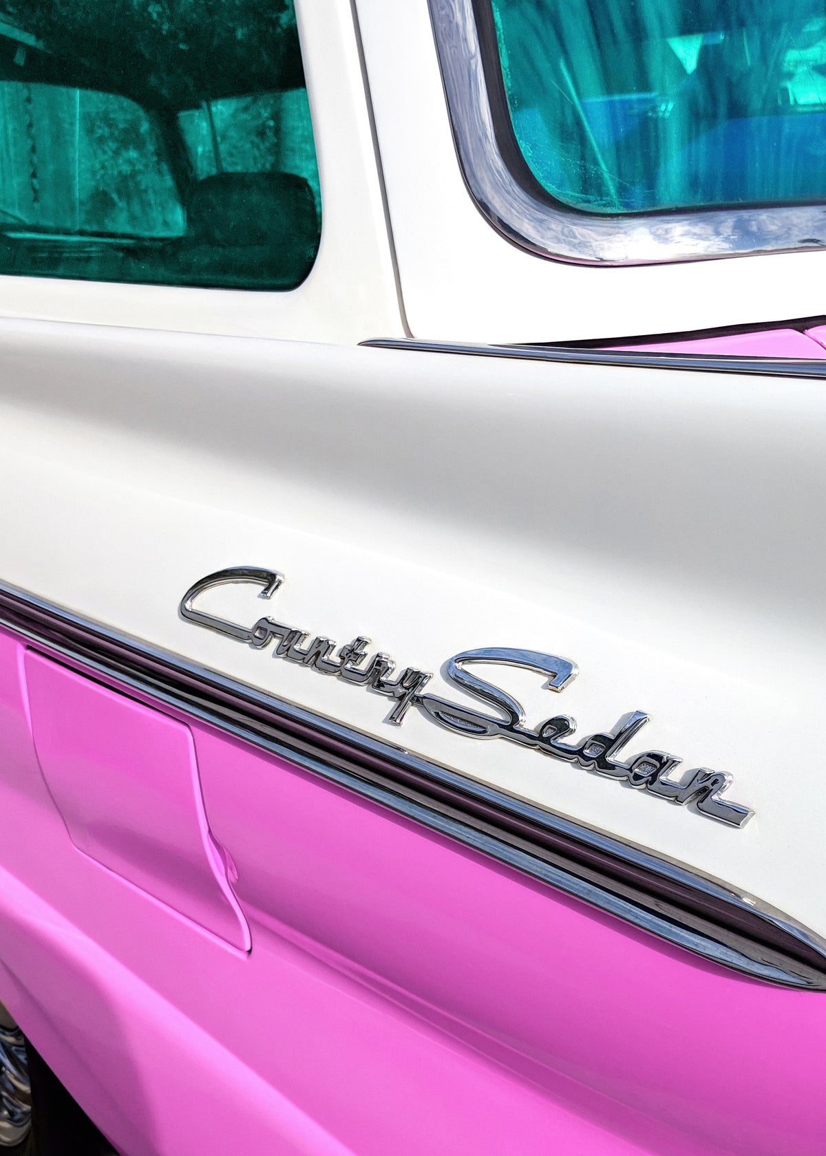 Country Sedan - Unframed art print