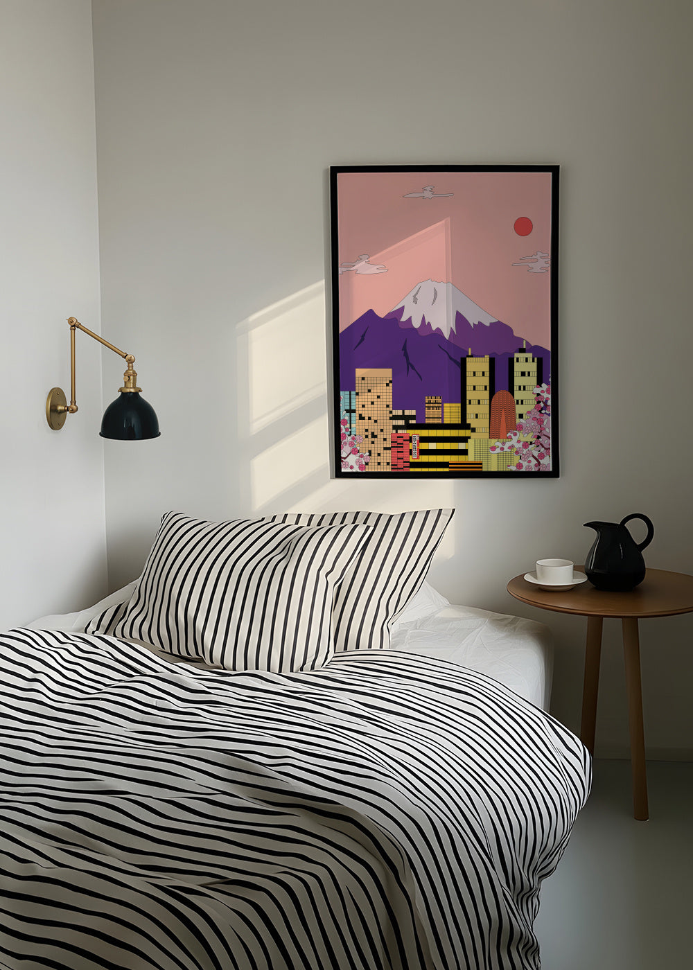 Tokyo - Framed poster in an interior