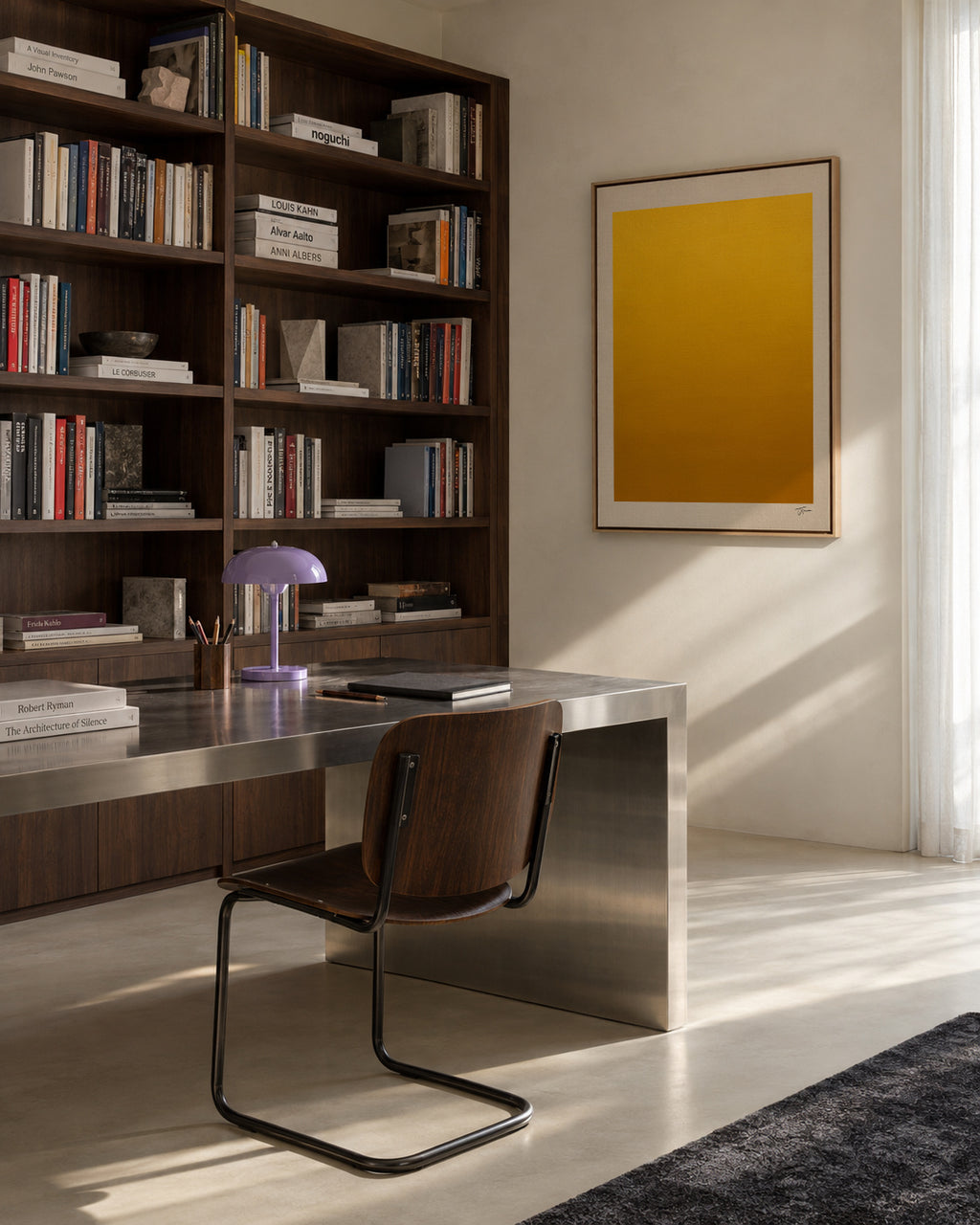 Golden Hour - Framed canvas in an interior