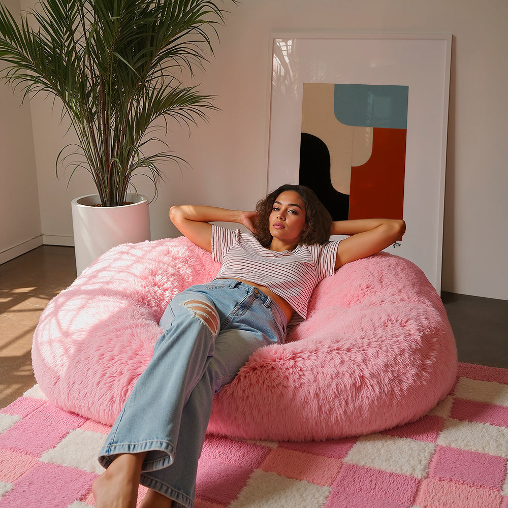 Cuadro geométrico modular con curvas orgánicas – Product2