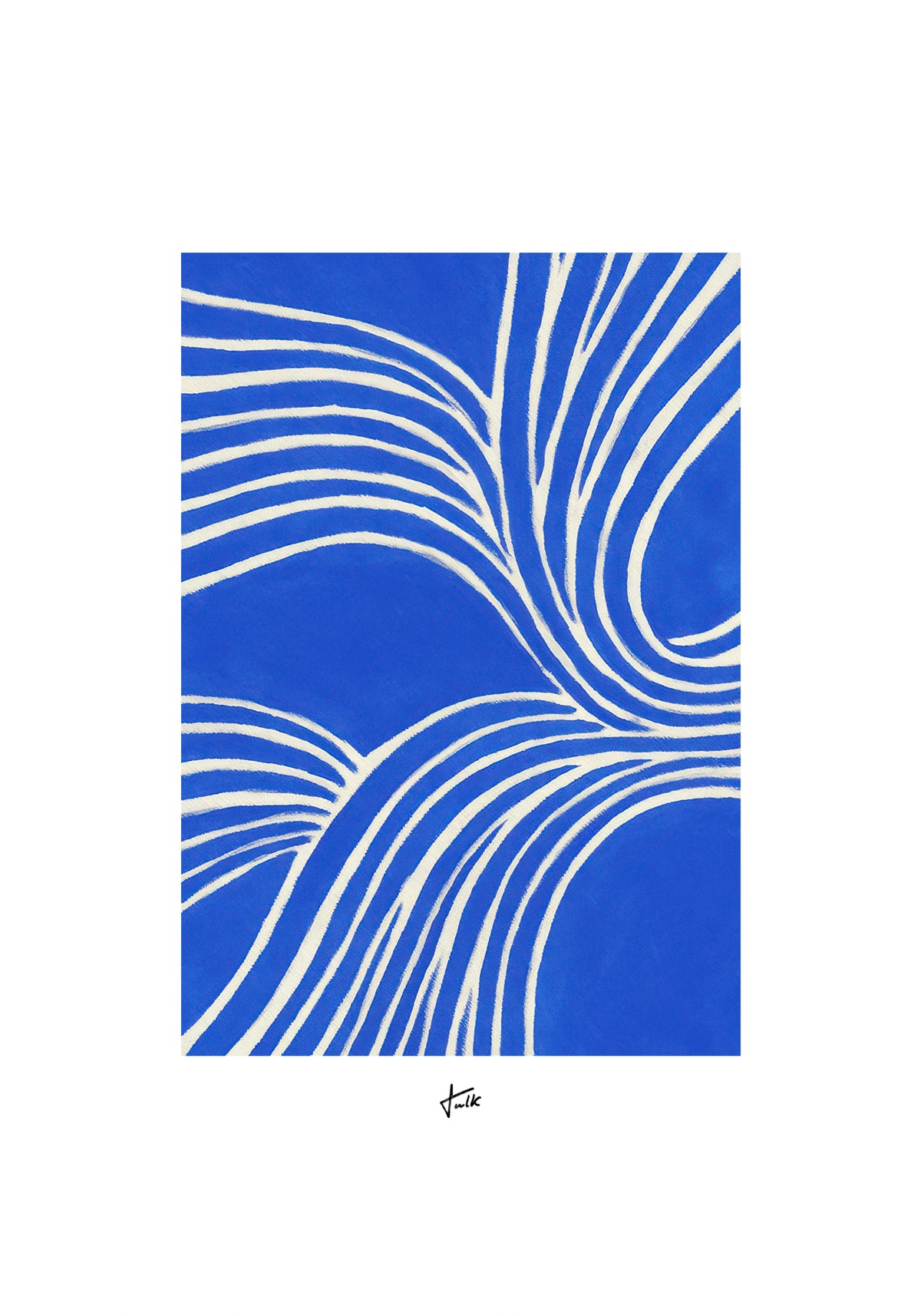 Electric Flow - Unframed art print
