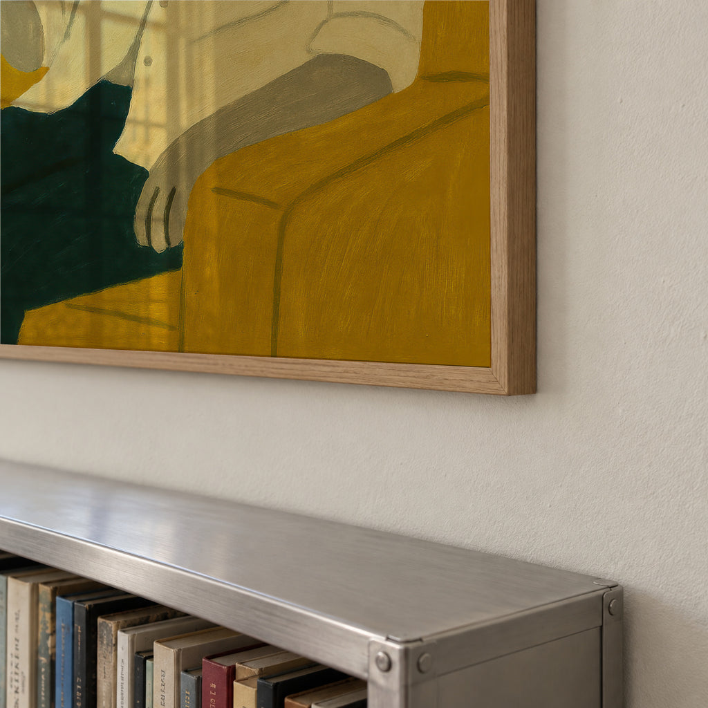 Wine Connoisseur - Framed poster detail