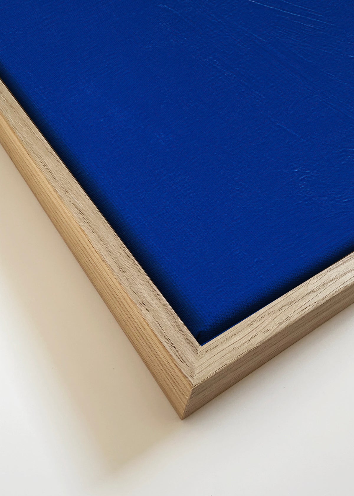 Solitary Sail - Framed canvas detail