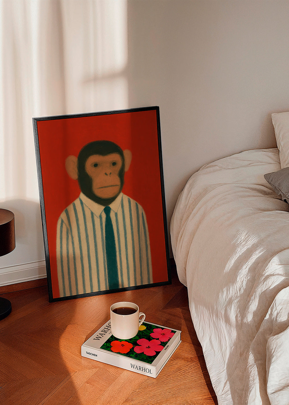 Cuadro mono con corbata rayada – Product3