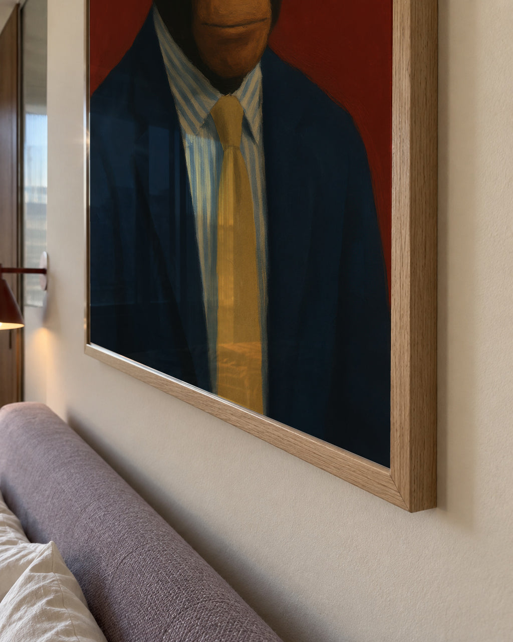 CEO Chimpanzee - Framed poster detail