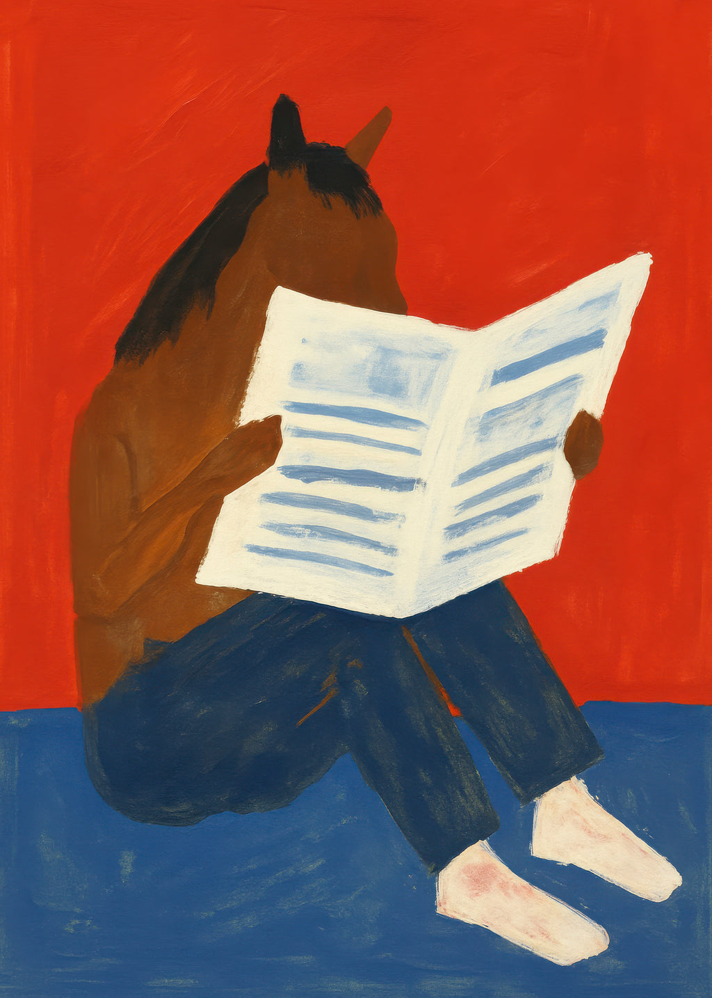 The Morning Paper - Unframed art print